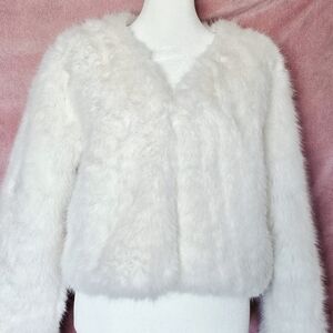 Faux Fur Women's Elegant  Jacket